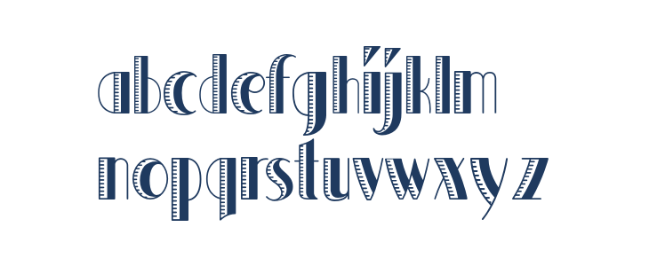 Quaker Shade Lowercase