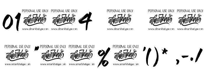 Quakerhack Font OTHER CHARS