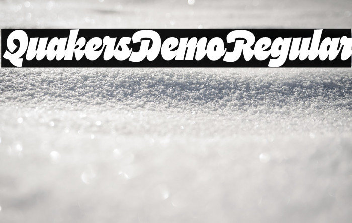 Quakers Demo Regular Example 2