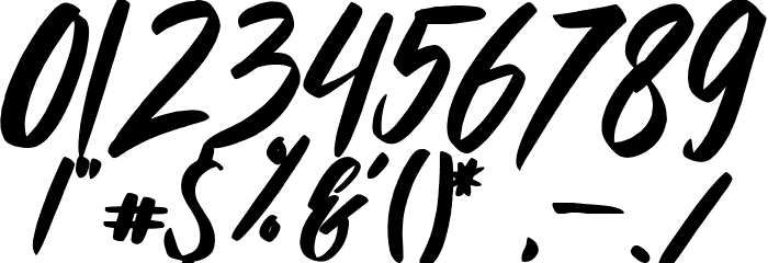 Qualified Font OTHER CHARS