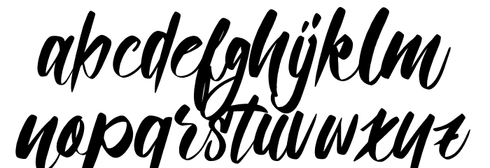 Qualified Font LOWERCASE