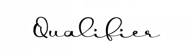 Qualifier  font caratteri gratis