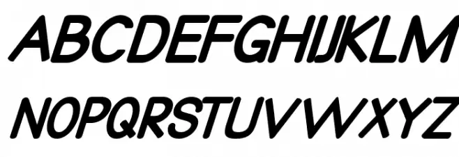 Qualio black italic Шрифта ВЕРХНИЙ