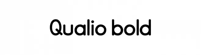 Qualio bold  Скачать бесплатные шрифты