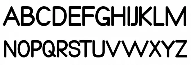 Qualio bold Schriftart Groß