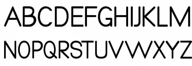 Qualio Шрифта ВЕРХНИЙ