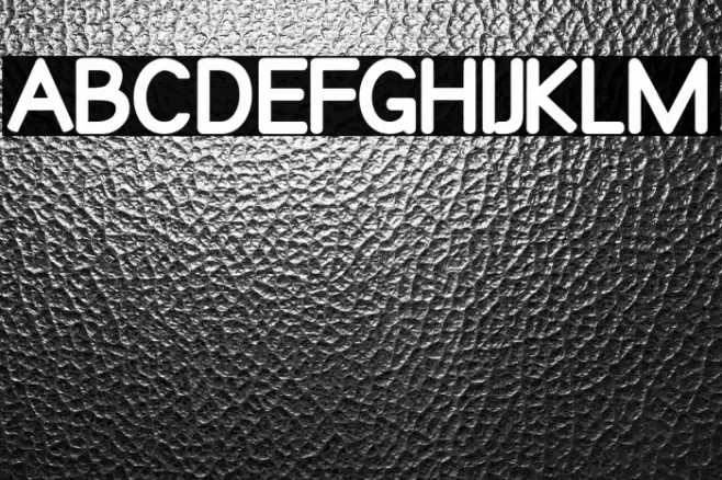 Qualioblack Font examples