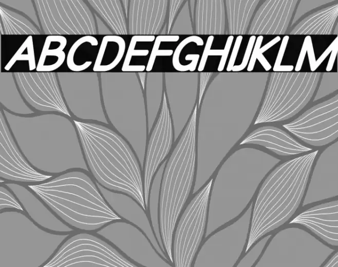 Qualioblackitalic Font examples