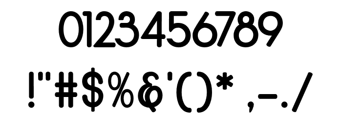 Qualiobold Font OTHER CHARS