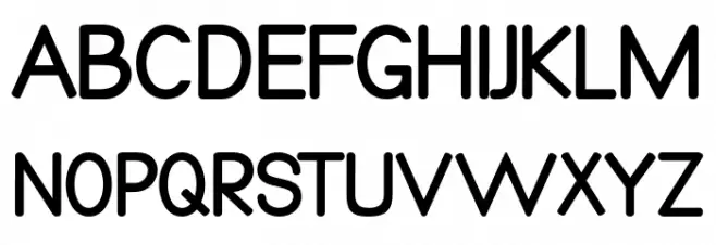 Qualiobold Font Litere mari