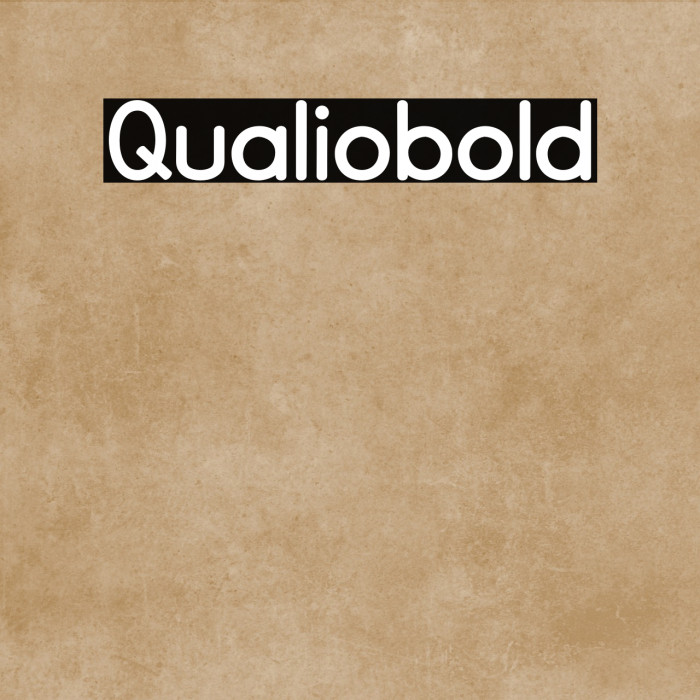 Qualiobold Example 3