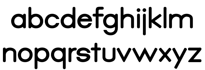 Qualiobold Font LOWERCASE