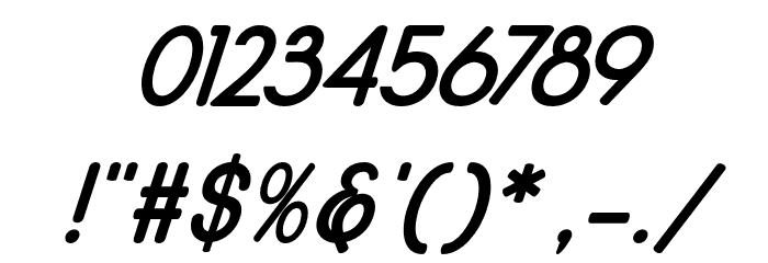 Qualiobolditalic Font OTHER CHARS