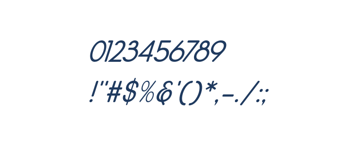 Qualioitalic Other Characters