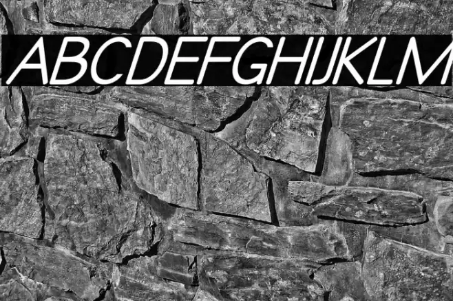 Qualioitalic Font examples