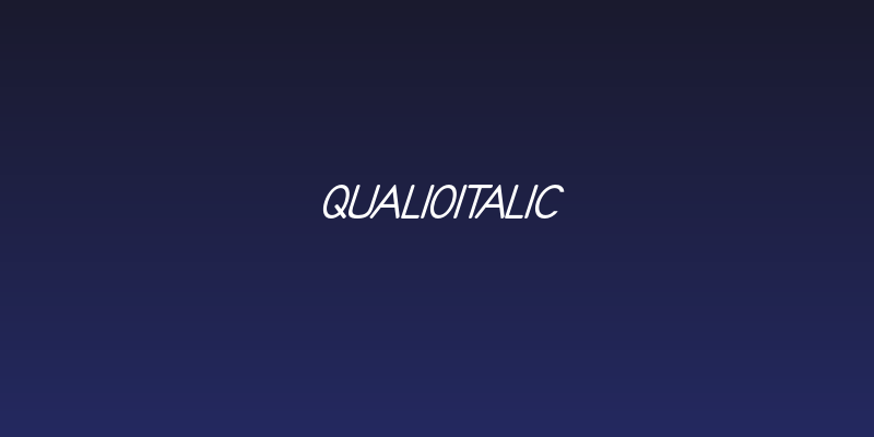 Qualioitalic Social Header