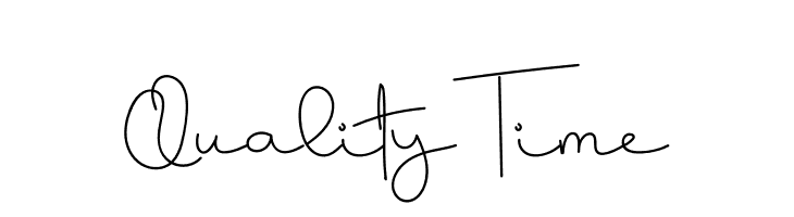 Quality Time  免费字体下载
