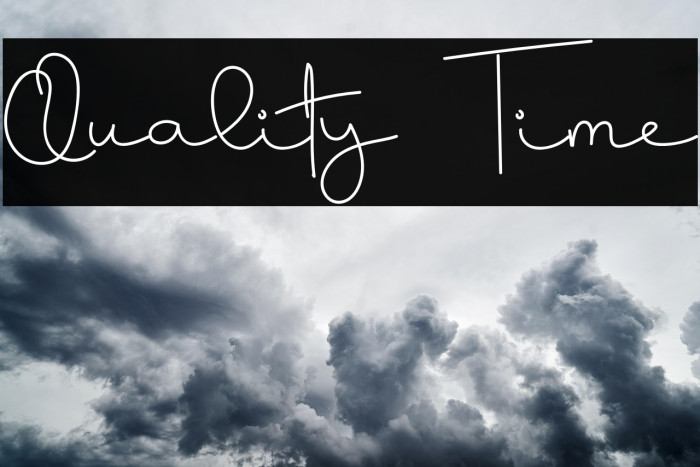 Quality Time Example 1