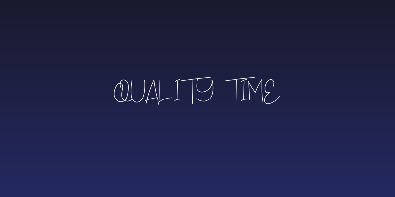 Quality Time Social Header