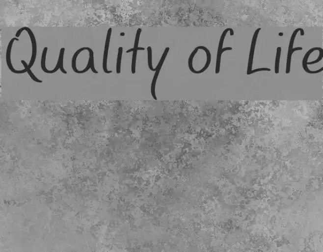 Quality of Life Font examples