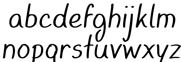 Quality of Life Font LOWERCASE