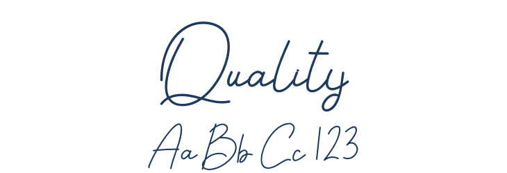 Quality Font Preview