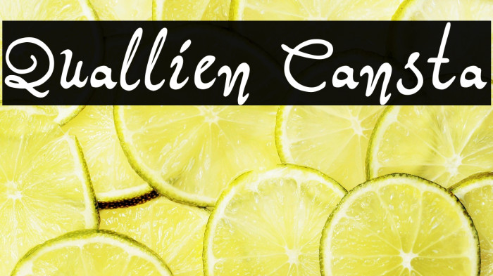 Quallien Cansta Example 2