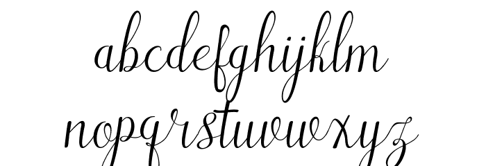 Qualyty Free Font LOWERCASE