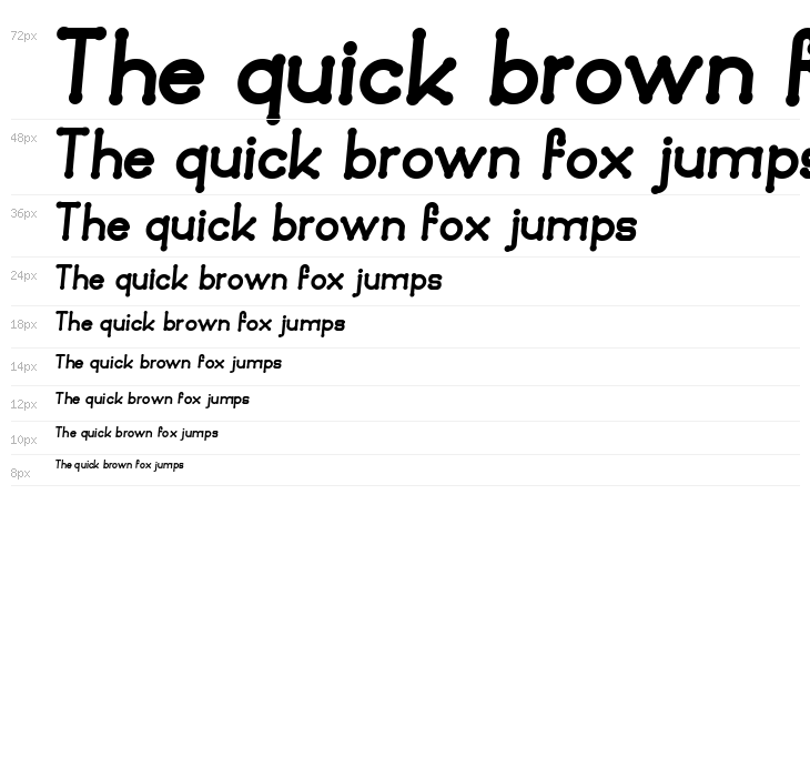 Quamaine Demo Italic Waterfall