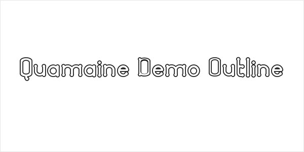Quamaine Demo Outline Logo