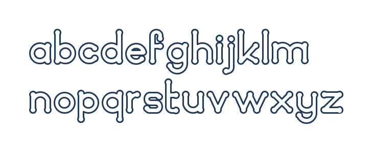 Quamaine Demo Outline Lowercase