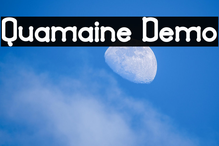 Quamaine Demo Example 2