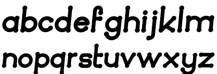 Quamaine Italic Font LOWERCASE