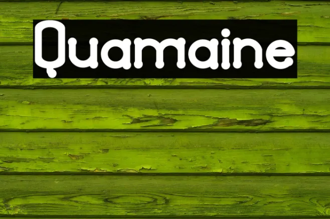 Quamaine Example 2