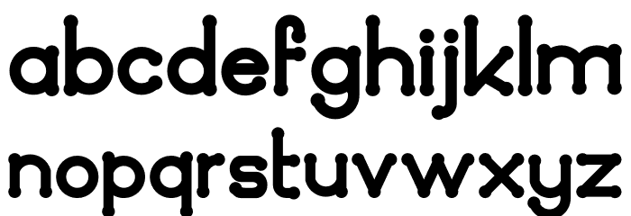 Quamaine Font LOWERCASE