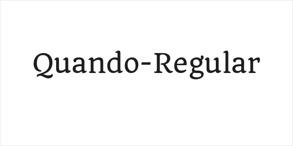 Quando-Regular Logo