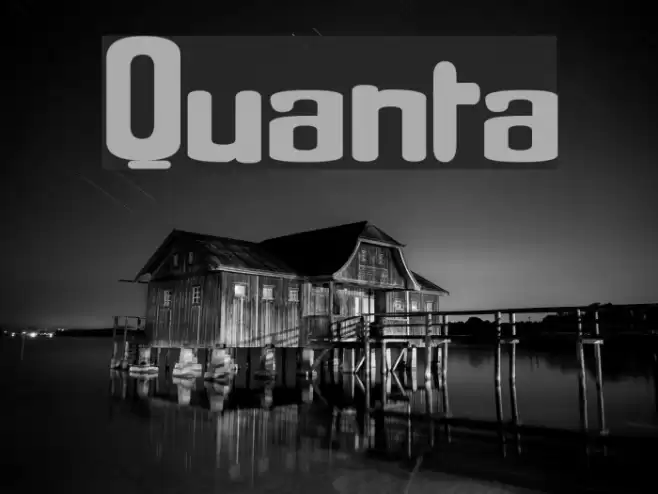 Quanta Font examples