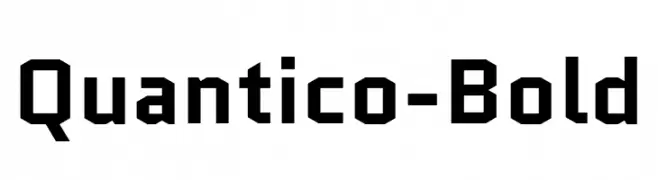 Quantico-Bold  baixar fontes gratis