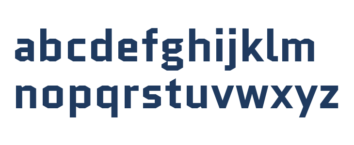 Quantico-Bold Lowercase