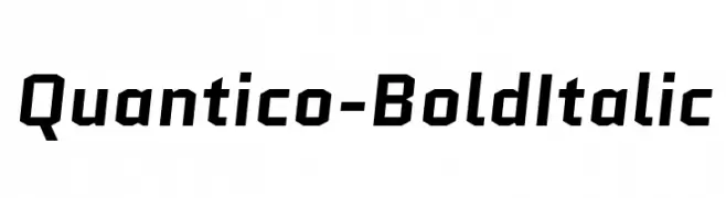 Quantico-BoldItalic  baixar fontes gratis