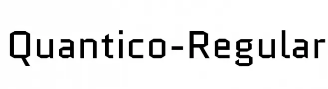 Quantico-Regular  لخطوط تنزيل