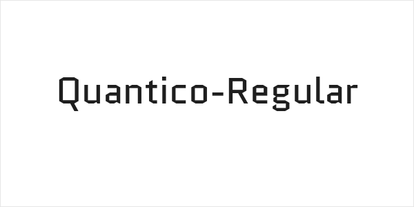 Quantico-Regular Logo