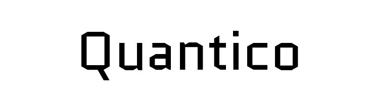 Quantico Font