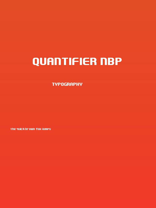 Quantifier NBP Poster