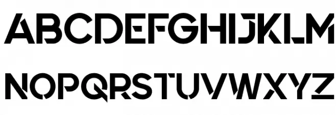 Quantify Шрифта ВЕРХНИЙ