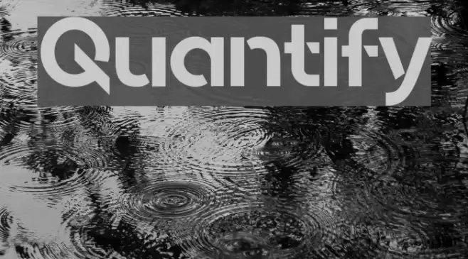 Quantify Font examples