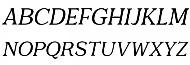 Quantik Regular-Italic Polices MAJUSCULES