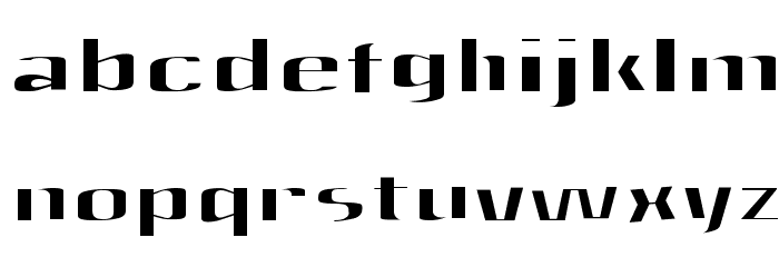Quantity Font LOWERCASE