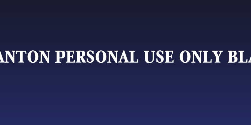 Quanton PERSONAL USE ONLY Black Social Header
