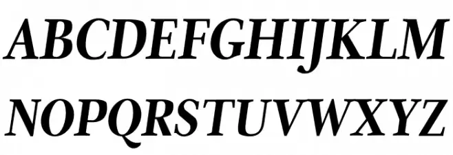 Quanton PERSONAL USE ONLY Bold Italic Font Litere mari